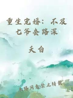 重生宠婚：不及七爷套路深
